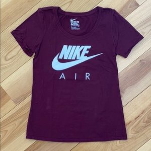 Women’s Maroon Nike Tee